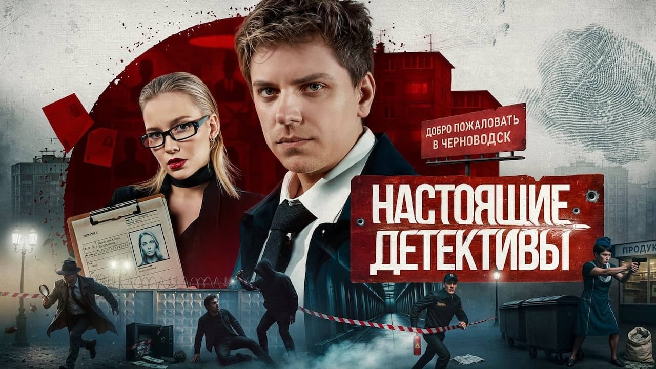 Постер шоу «Настоящие Детективы»